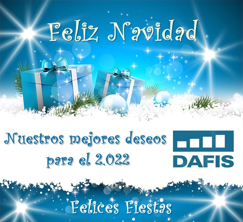 Todo el equipo de DAFIS os desea unas Felices Fiestas